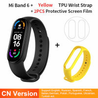 Original Xiaomi Mi Band 6 Sport Wristband Heart Rate Fitness Tracker Miband 6 1.56 " AMOLED Screen Smart Band 5 Color Bracelet