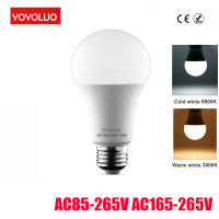 หลอดไฟ Led AC220V E27โคมไฟ LED E27 6W 9W 12W 15W 18W 110V สีขาวเย็น/อบอุ่นสีขาว Lampada Ampoule Bombilla ไฟ LED หลอดไฟ