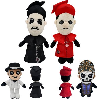ของเล่นตุ๊กตาสำหรับเด็กรุ่น Cardinal Copia ตุ๊กตาผ้ากำมะหยี่นักร้องผีสายรัดของเล่นแบบใหม่ขนาด25ซม. ของขวัญฮาโลวีน
