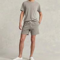 [Original] Ralphˉlaurenˉ gift box double yarn washed cotton mens short-sleeved shorts home suit rl46