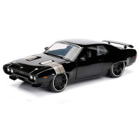 A1:24 Plymouths GTX โลหะผสมโลหะกีฬารถ Diecast กล้ามเนื้อรถแข่ง SuperCar รุ่นจำลองคอลเลกชันเด็กของเล่น GiftM