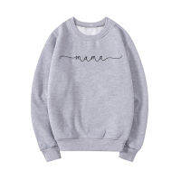 Mama sweatshirt Mama ของขวัญการตั้งครรภ์ประกาศ TOP hoodie ใหม่แม่ของขวัญผู้หญิงเสื้อแขนยาว graphi.c hoodies FEMALE