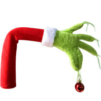 [Tiema] ของตกแต่งต้นคริสต์มาส Grinch Arm Ornament น่ารักคริสต์มาส Grinch Elf Arm Ornament