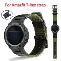 ▩ Nylon Strap Bracelet For Huami Amazfit T-rex Wrist Strap Smart Watch Watchbands For Amazfit T-Rex Pro Replacement Band correa