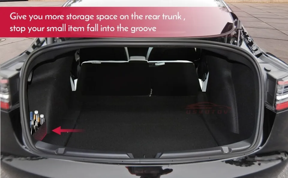 1Pcs Original Design Car Rear Trunk Organizer For Tesla Model 3 Y