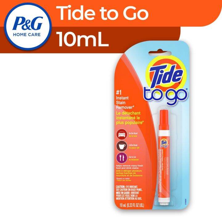 Tide to Go Instant Stain Pen Remover (1 Crayon/10mL) Lazada PH