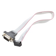 DB9 RS232 To 10 Pin Ribbon Cable Connector Adapter thumbnail