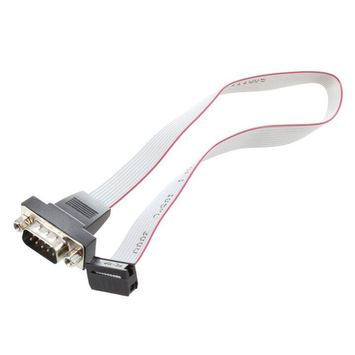DB9 RS232 To 10 Pin Ribbon Cable Connector Adapter Lazada