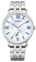 Citizen Quartz Silver Dial สร้อยข้อมือสแตนเลสผู้ชายนาฬิกา BE9170-72A