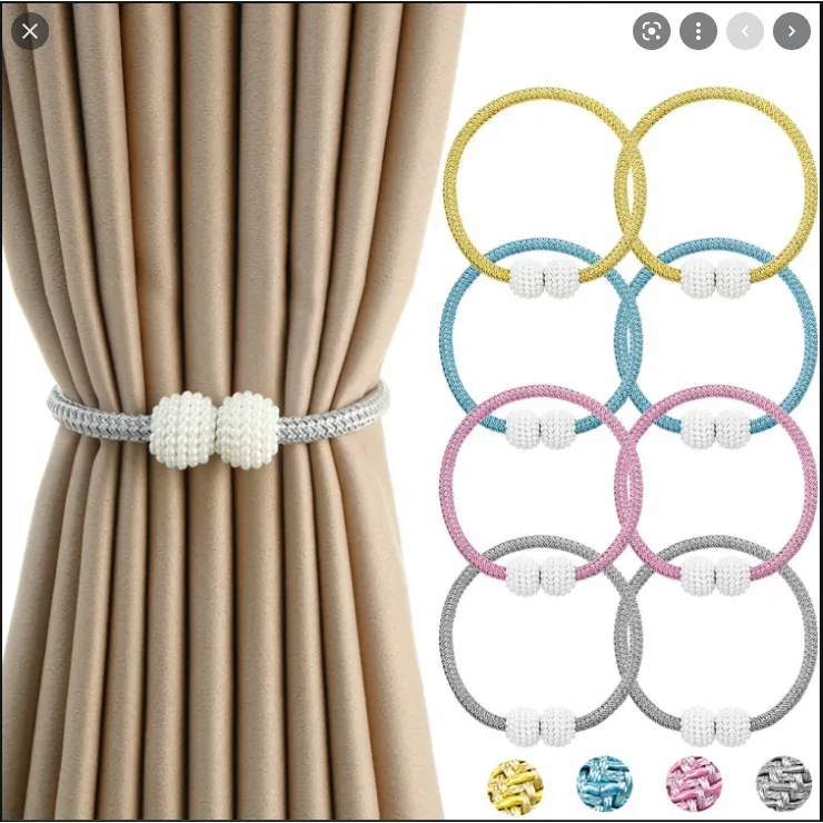 Magnetic Curtain Belt, Curtain Clip, European-style Strong Magnet
