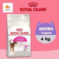 Royal Canin Cat Exigent Aroma 4 Kg กลิ่นหอมพิเศษ อาหารแมวกินยาก อาหารแมว แมวเลือกกิน แมวกินน้อย