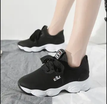 fila black rubber shoes