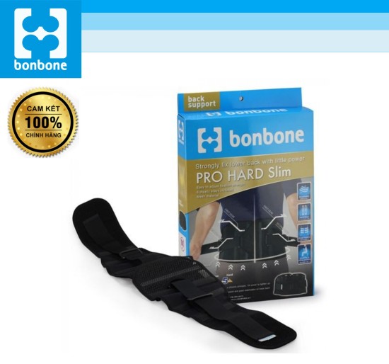 Đai cố định lưng bonbone pro hard slim hỗ trợ cột sống thoát vị đĩa đệm - ảnh sản phẩm 1