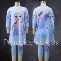 ElsaDFZ230-31 เซตเสื้อยาว+กางเกง เนื้อผ้าโพลีเอสเตอร์ ลายเจ้าหญิงเอลซ่า 2 ELSA โฟเซ่น 2 กรุ๊ปโต 4-8 ปี Size S-XL (100-150 cm.) ราคา 299 บาท ชุดเจ้าหญิงเอลซ่า