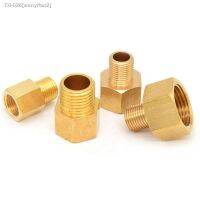 ✙◈❉ 1/8 1/4 3/8 1/2 Male to Female Thread Brass Pipe Connectors Brass Coupler Adapter Threaded Fitting