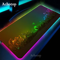 900x400 Razer Mouse Pad Gaming RGB Mouse Pad Large Overlock Speed Gamer LED Mouse Pad Soft Laptops Gamer for Gaming Accessories