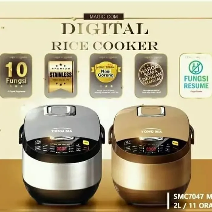 YONGMA SMC7047 RICE COOKER 2 LTR Lazada Indonesia