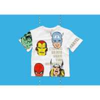 ✅ [7-8Y] Disney Marvel T-Shirt เสื้อยืดแขนสั้น มาร์เวล