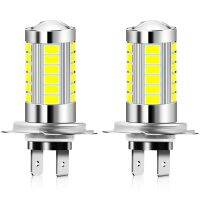 H7 5630ไฟ LED ไฟหน้ารถหลอดไฟสำหรับ Lada Renault Twingo Clio Master Kango