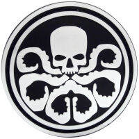 PVC กระโหลกปลาหมึก Octopus Skull เวลโคร แพทช์ทหาร PVC Velcro Patch แพทช์ทหาร ตีนตุ๊กแก Military Morale Patch