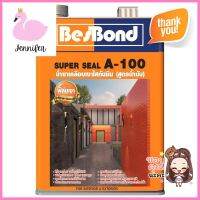 น้ำยาเคลือบเงาใสกันซึม (สูตรน้ำมัน) BESBOND A-100 3.78 ลิตรOIL-BASED GLOSS WATERPROOFING SEALER BESBOND A-100 3.78L **โปรโมชั่นสุดคุ้ม โค้งสุดท้าย**