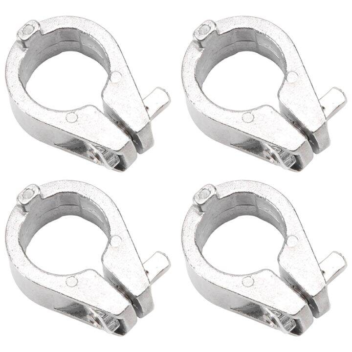 4Pcs Cymbal Stand Hinged Memory Lock for Bass Drum 22mm Bracket Tube
