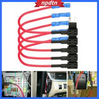 NPDTN 12V ไมโคร/มินิ/ใบมีดมาตรฐานตัวยึดฟิวส์ใช้กล่องเครื่องใช้ไฟฟ้า Mini ATM รถ Add-A-วงจรอะแดปเตอร์ตัวยึดฟิวส์ฟิวส์แท็บ