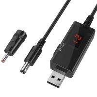 [Hot K] USB เป็น9V,5V ถึง12V ก้าวขึ้น,สาย USB DROK DC 5V เพิ่มเป็น9V 12V หม้อแปลงแรงดันไฟฟ้า1A ตัวควบคุมพลังงานหม้อแปลงแรงดัน