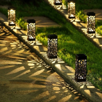 12PCS LED Solar Lawn Yard Led Solar Lights Buried Solar Garden Light Waterproof Outdoor PathWay Floor Under Ground Spot Lamp