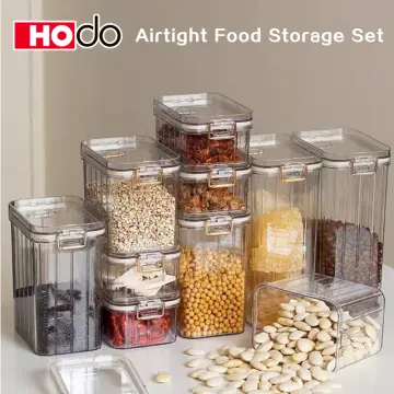 Vacuum Seal Food Storage Container with Reusable Air-Tight Seal Stackable  Design
