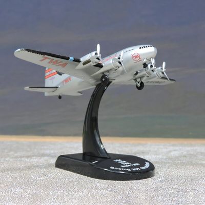 Diecast Alloy 1/250 Scale TWA B307 Plane Model Classic Die-Cast & Toy Transport Aircraft Airplane Model Collection Gift