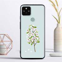 เคสมือถือลายดอกไม้เคสสำหรับ Google Pixel 6 Pro 4 5 3 XL สำหรับ4a 3a พิกเซล5a XL 5กรัมเคสโทรศัพท์หรูหราทีพียูนุ่มกันกระแทกด้านหลัง