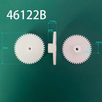 46122B 46122.5B 0.5M Motor Gear OD=24mm 46 Teeth + 12 Teeth 2mm/ 2.5MM Hole Double Plastic Gears 10PCS/LOT Selfie Sticks