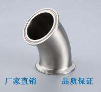 ▪⊙♤ Free shipping 3(76mm) Sanitary Tri Clamp 45 Degree Elbow SS 304