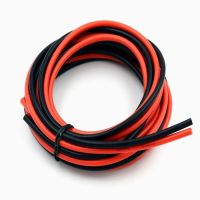 【Hot-Selling】 HI UTILITY PRODUCTS 12AWG สายซิลิโคนนุ่มยืดหยุ่นสีแดงและสีดำสายเคเบิลเชื่อมต่อทองเคลือบลวดทองแดงทนต่ออุณหภูมิสูง