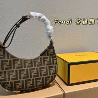 crossbody Fendiˉ bag handmade  high-end explosive fashion bag new large-capacity the same style casual wild super hot