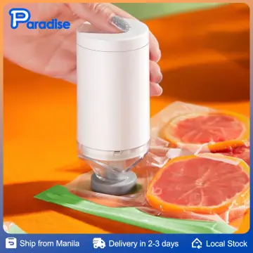 Portable Mini Handheld Vacuum Sealer with Reusable Food Storage