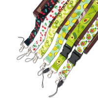 BH1155 Blinghero Cartoon Fruits Lanyard For Keys Phone Strap Cheery Avocado Lanyard Neck Strap Keychain Lanyards ID Badge Holder