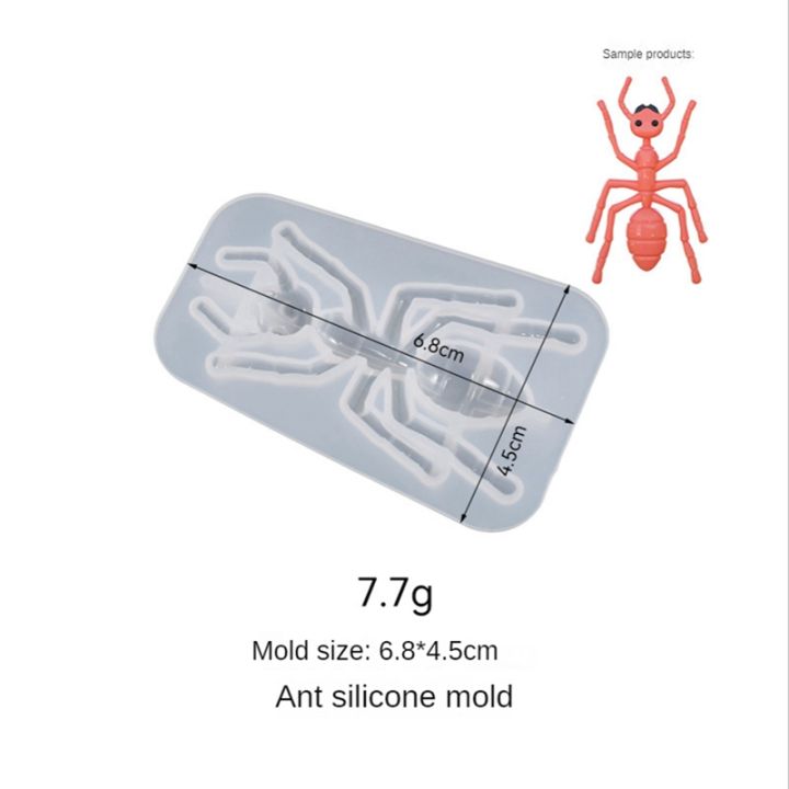 insect-fondant-moulds-bug-cake-decoration-silicone-moulds-gecko-centipede-spider-scorpion-ant-insect-epoxy-moulds