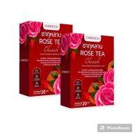 Rose tea ชากุหลาบ ชาแดง ชาสำหรับผู้หญิง (2 กล่อง)