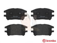 P56 050B ผ้าเบรก F (แท้ BREMBO รุ่น Black) LEXUS อาร์เอ๊กซ์ RX300 / Harrier (โตโยต้า แฮริเออร์) ปี2000-&amp;gt;