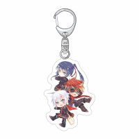 Keychain Man D Gray-man Key Chain Women Acrylic Key Ring Chain for Pants Pendant Cute Kids Key Holder Anime Jewellery Brelok