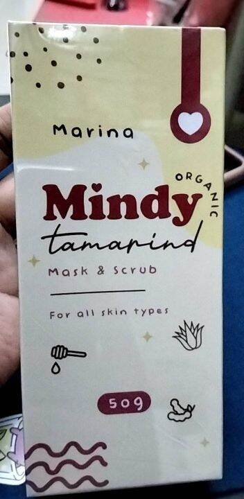 marina-mindy-tamarind-mask-amp-scrub-มินดี้-แทมมะรินด์-มาร์กแอนด์สคลับ-ปริมาณ-50-กรัม