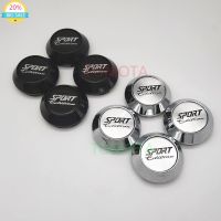 4PCS 60MM/65MM/68MM Car Styling SPORT Wheel Center Caps For RAYS VOLK RACING Rim Wheel Emblem