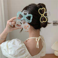 Korean Bow Grab Clip Acetic Acid Hair Accessories Advanced Hair Accessories Korean Headwear Vintage Hair Clip