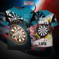 NewFashion Sports Darts Beer Club Games Tattoo Summer Harajuku T-Shirts Unisex Top O-Neck Short Sleeve  A2