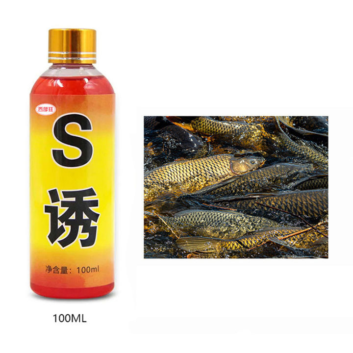 laogeliang-100ml-fishing-baits-atattrts-lures-liquid-atemate-กลิ่นธรรมชาติ-drag-for-sea-river-น้ำจืดที่มีประสิทธิภาพดึงดูดปลา