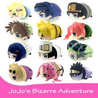 【CW】 JoJo s Bizarre Adventure Anime Johnny Joestar  39;s Kujo Jotaro Giorno Giovanna Cosplay Cute Plush Toy Soft Stuffed Pillow Doll