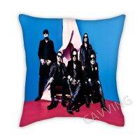 [Dudu home furnishing] 3D พิมพ์ลาย69 Eyes ปลอกหมอนตกแต่งโพลีเอสเตอร์การตกแต่งบ้านเป็นของขวัญสำหรับแฟนหมอนซิปทรงสี่เหลี่ยม