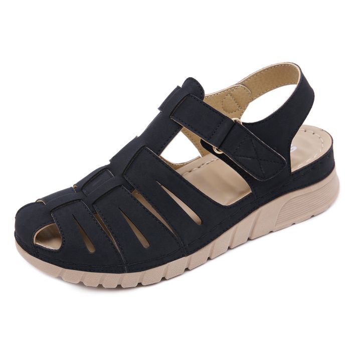 new-2023-vintage-sandals-women-sole-portable-cross-border-line-slippery-slope-baotou-single-shoes